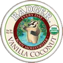 Badger Vanilla Coconut Everyday Moisturizer