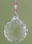 small feng shui balls, pink beads