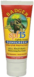 Badger SPF 15 Sunscreen