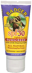Badger SPF 30 Sunscreen