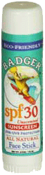 Badger SPF 30 Zinc Oxide Sunscreen Face Stick
