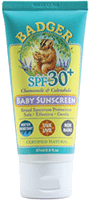 Badger SPF 30+ Baby Sunscreen Tube
